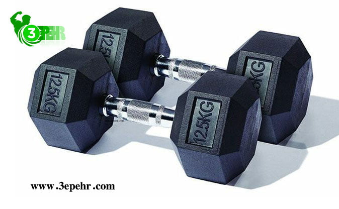 دمبل شش ضلعی dumbbells، شناختن لوازم بدنسازی در باشگاه
