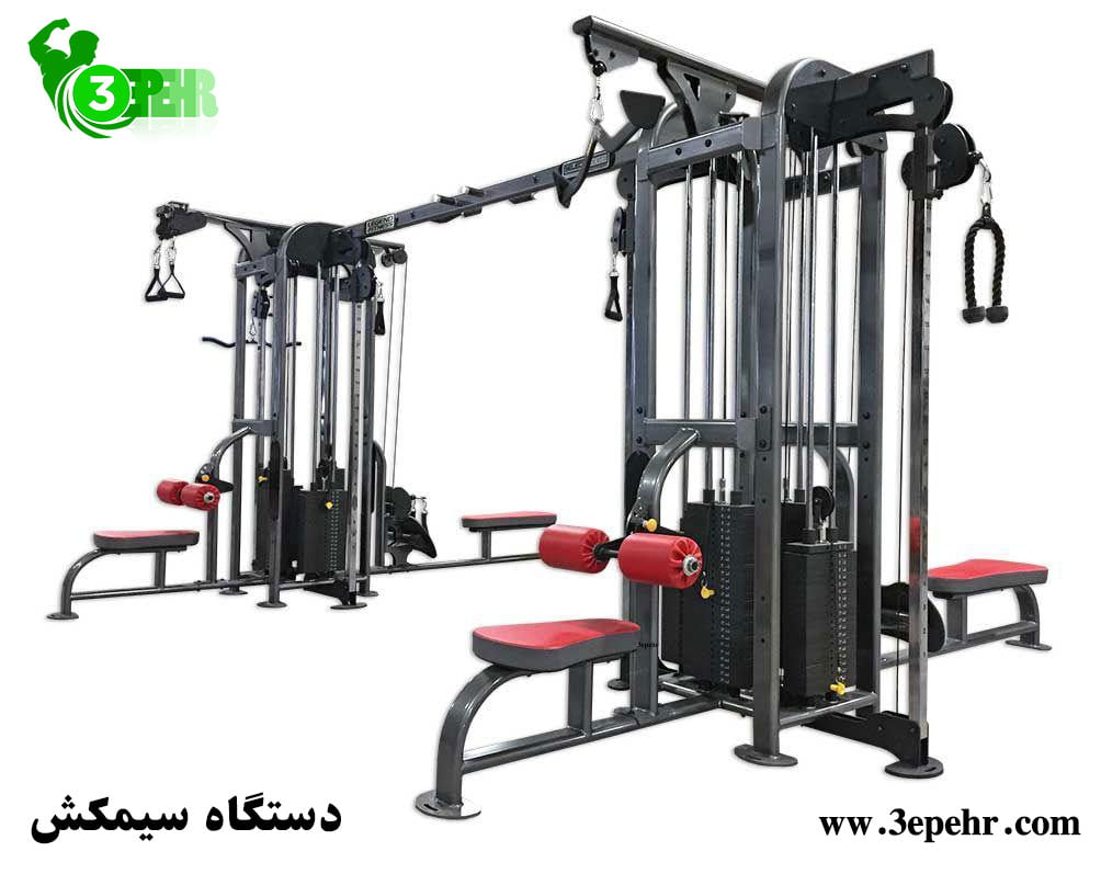شناختن لوازم بدنسازی در باشگاه ، سیم کش دو طرفه (Lat Pull Down Machine)