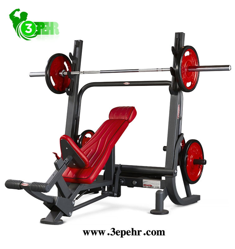 نیمکت پرس بالا سینه (Incline bench press) ، شناختن لوازم بدنسازی در باشگاه